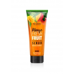 Cleansing body scrub with mango extract and taurine
