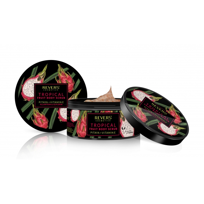 Coarse-grained body scrub with pitaya extract TROPICAL FRUIT