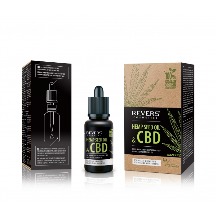 100 % Naturalny olej konopny z CBD 