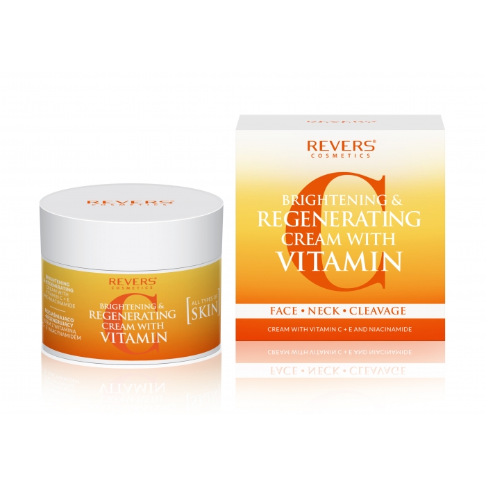 Brightening and Regenerating Cream with Vitamin C and Niacinamide