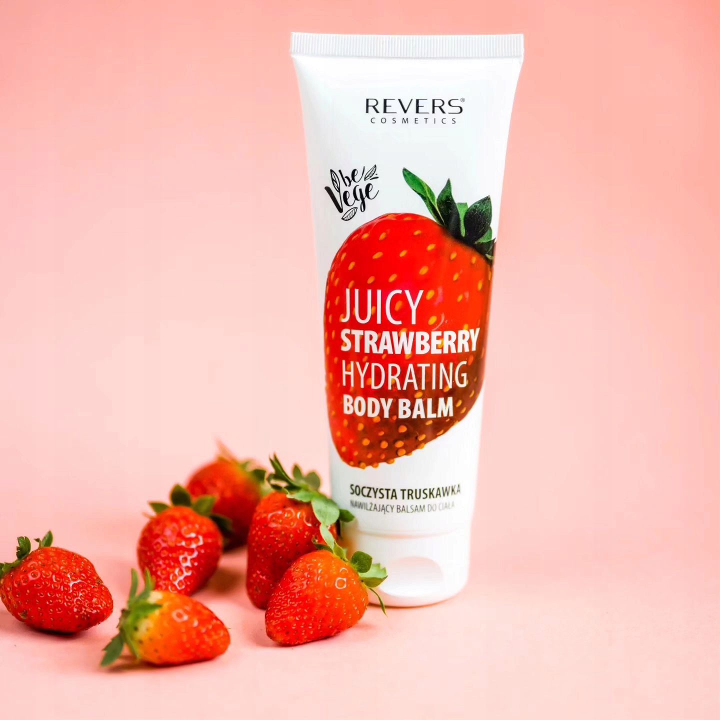 REVERS Be VEGE Body Balm Strawberry - obrazek 3