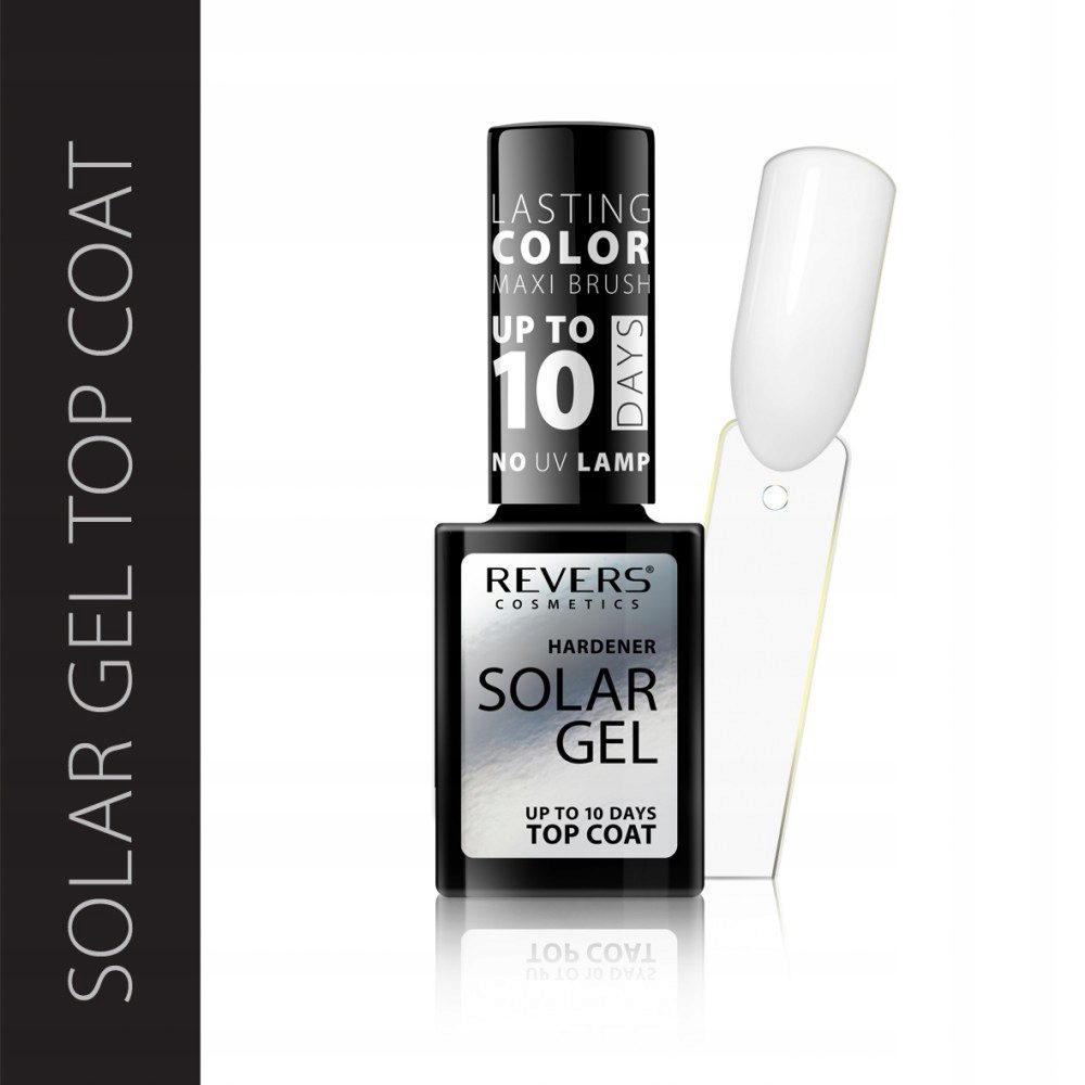 Top coat do paznokci bez lampy Revers Solar Gel połysk