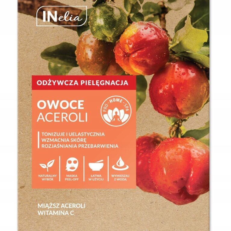 Inelia Peel-Off Maseczka Acerola / Witamina C