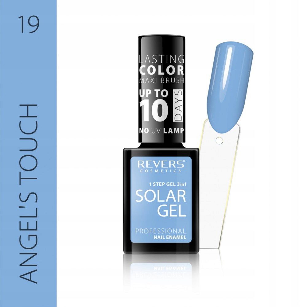 Lakier hybrydowy bez lampy Revers Solar Gel 19