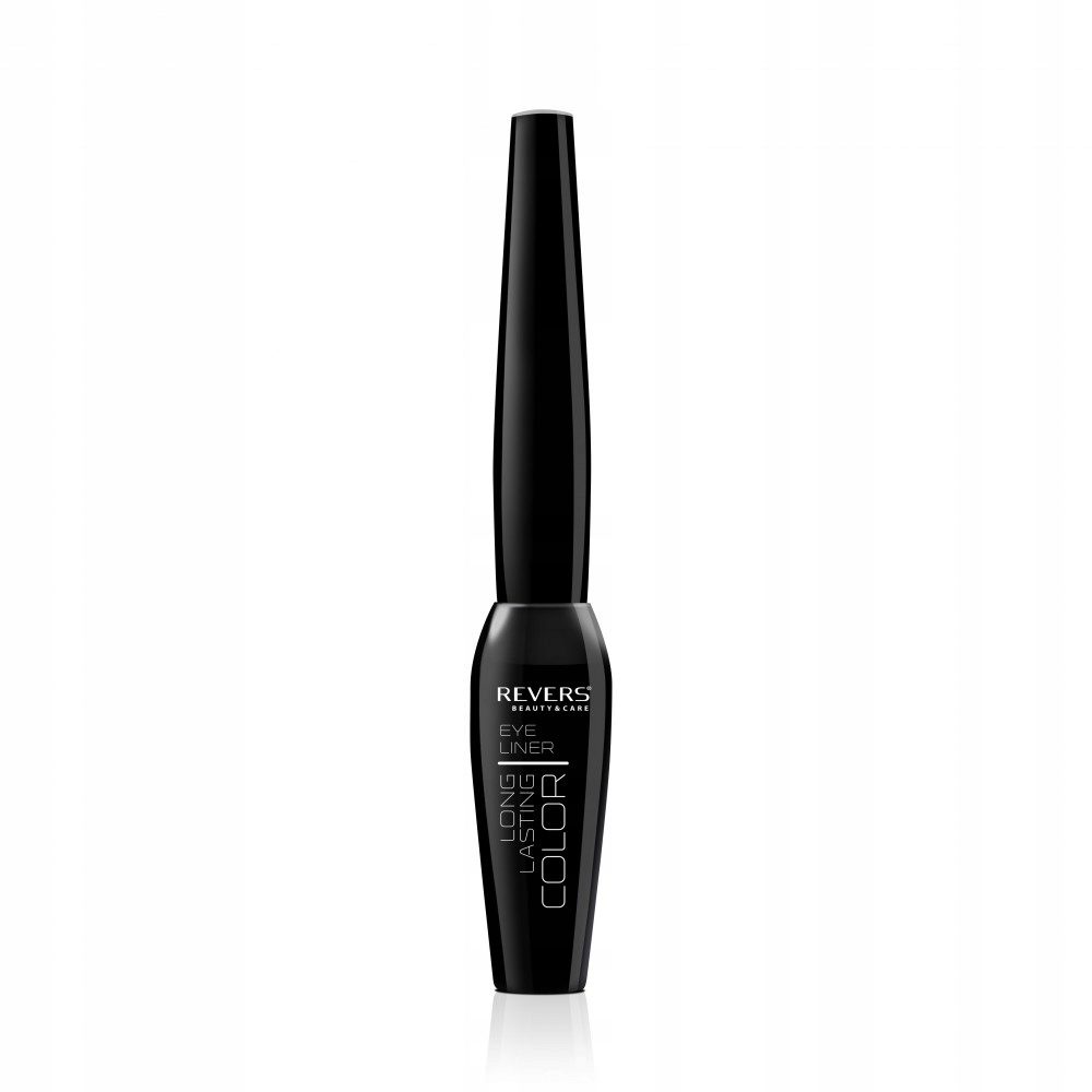 Eyeliner w płynie czarny Revers LONG LASTING COLOR - obrazek 2