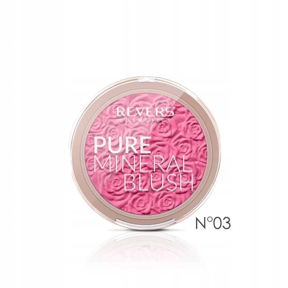 Róż do policzków Revers PURE MINERAL BLUSH 03 prasowany
