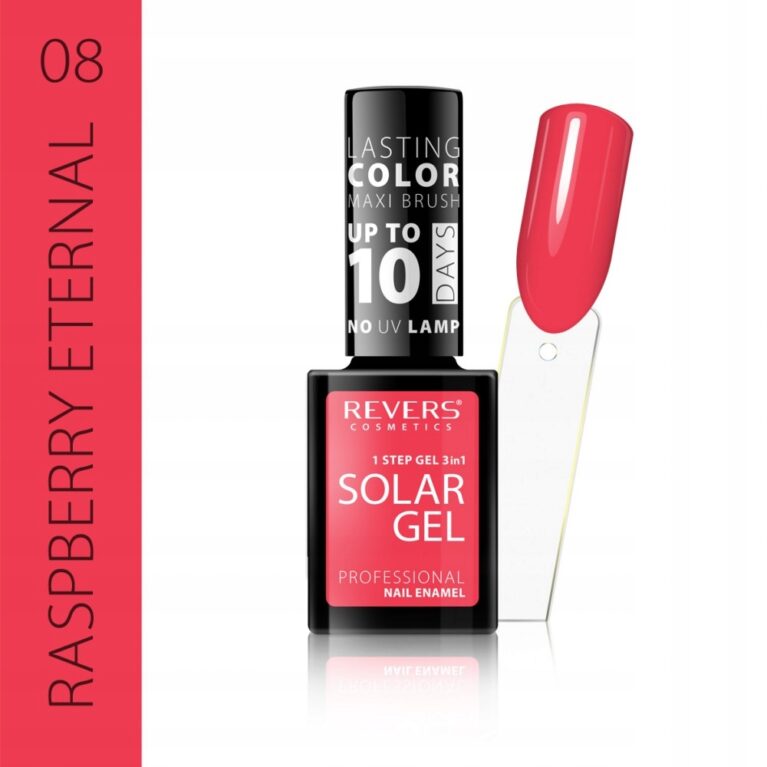 Lakier hybrydowy bez lampy Revers Solar Gel 08