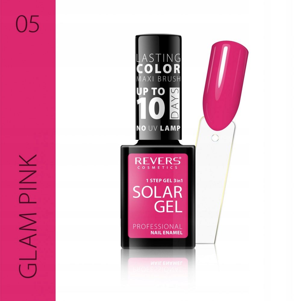Lakier hybrydowy bez lampy Revers Solar Gel 05