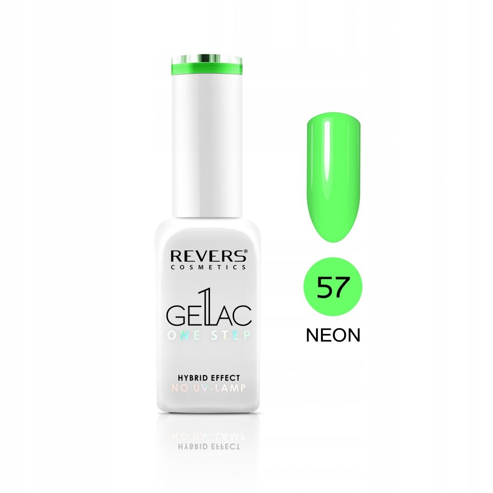 Lakier hybrydowy bez lampy Revers Gel Lac One Step 57