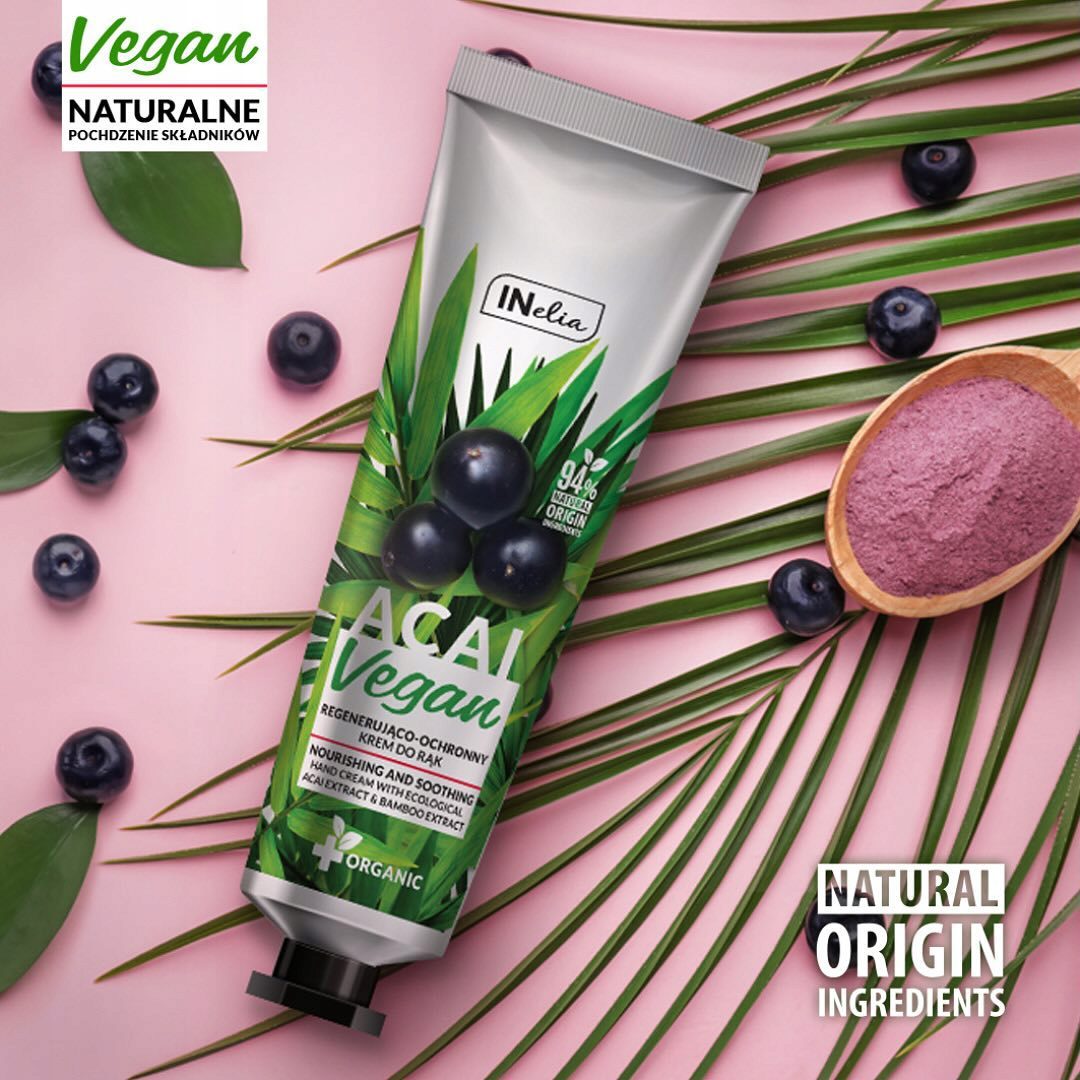 Inelia Vegan ACAI & BAMBUS Hand cream - obrazek 2