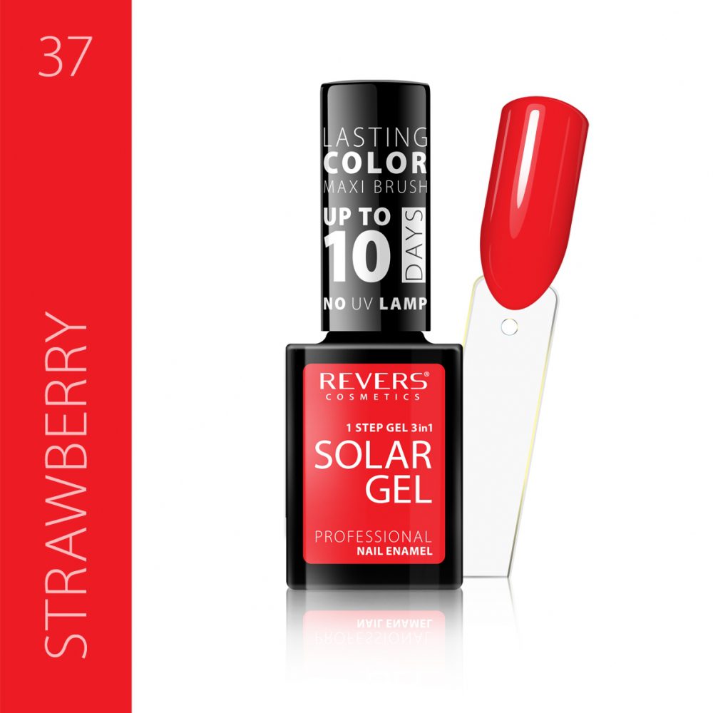 Lakier hybrydowy bez lampy Revers Solar Gel 37
