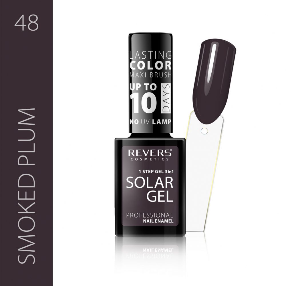 Lakier hybrydowy bez lampy Revers Solar Gel 48