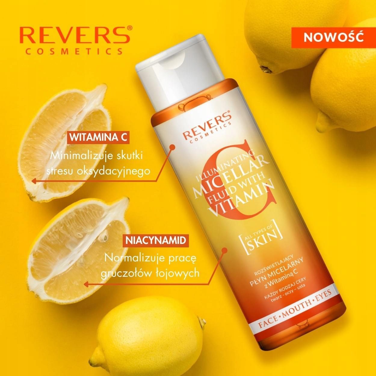 REVERS Płyn Micellar wit. C - obrazek 2