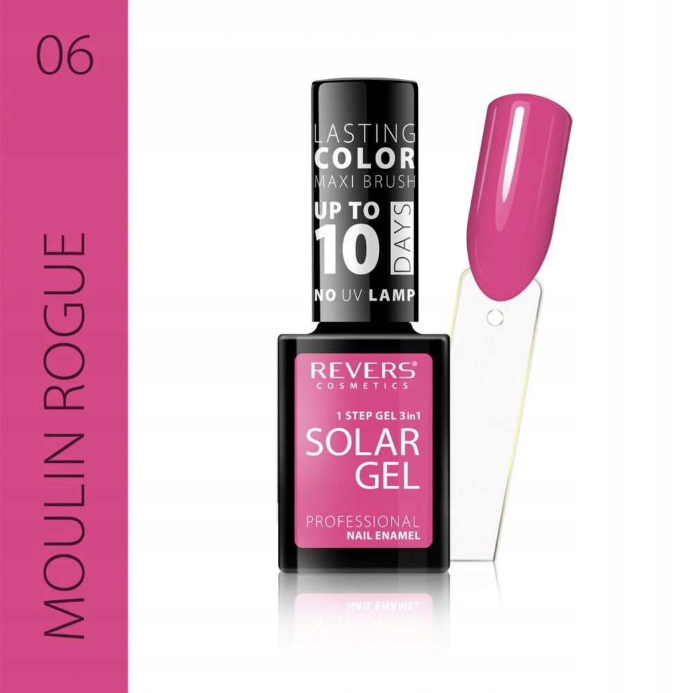 Lakier hybrydowy bez lampy Revers Solar Gel 06