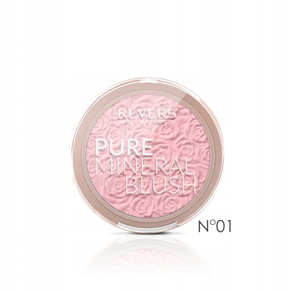 Róż do policzków Revers PURE MINERAL BLUSH 01 prasowany