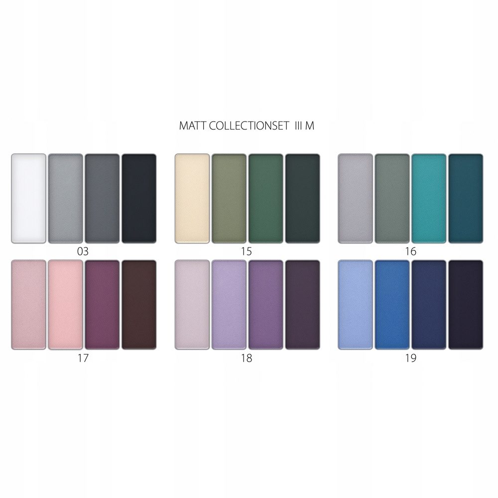 Matowe cienie do powiek REVERS Matt Collection 17 - obrazek 2