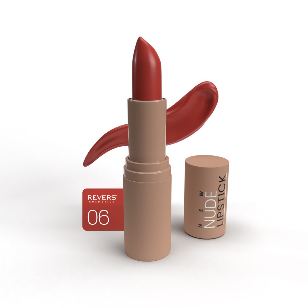 Pomadka nude do ust REVERS NEW NUDE SATIN LIP STICK 06