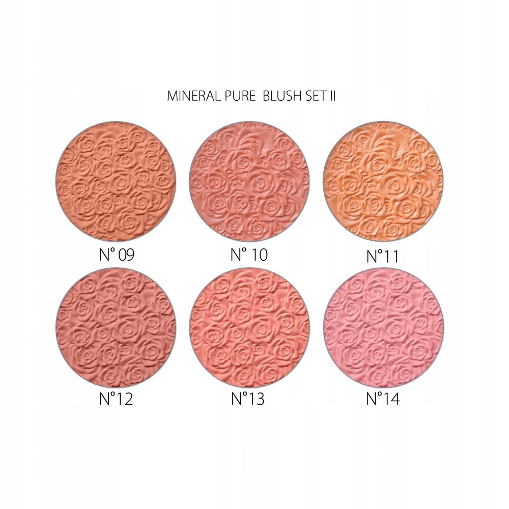 Róż do policzków Revers PURE MINERAL BLUSH 14 prasowany - obrazek 2