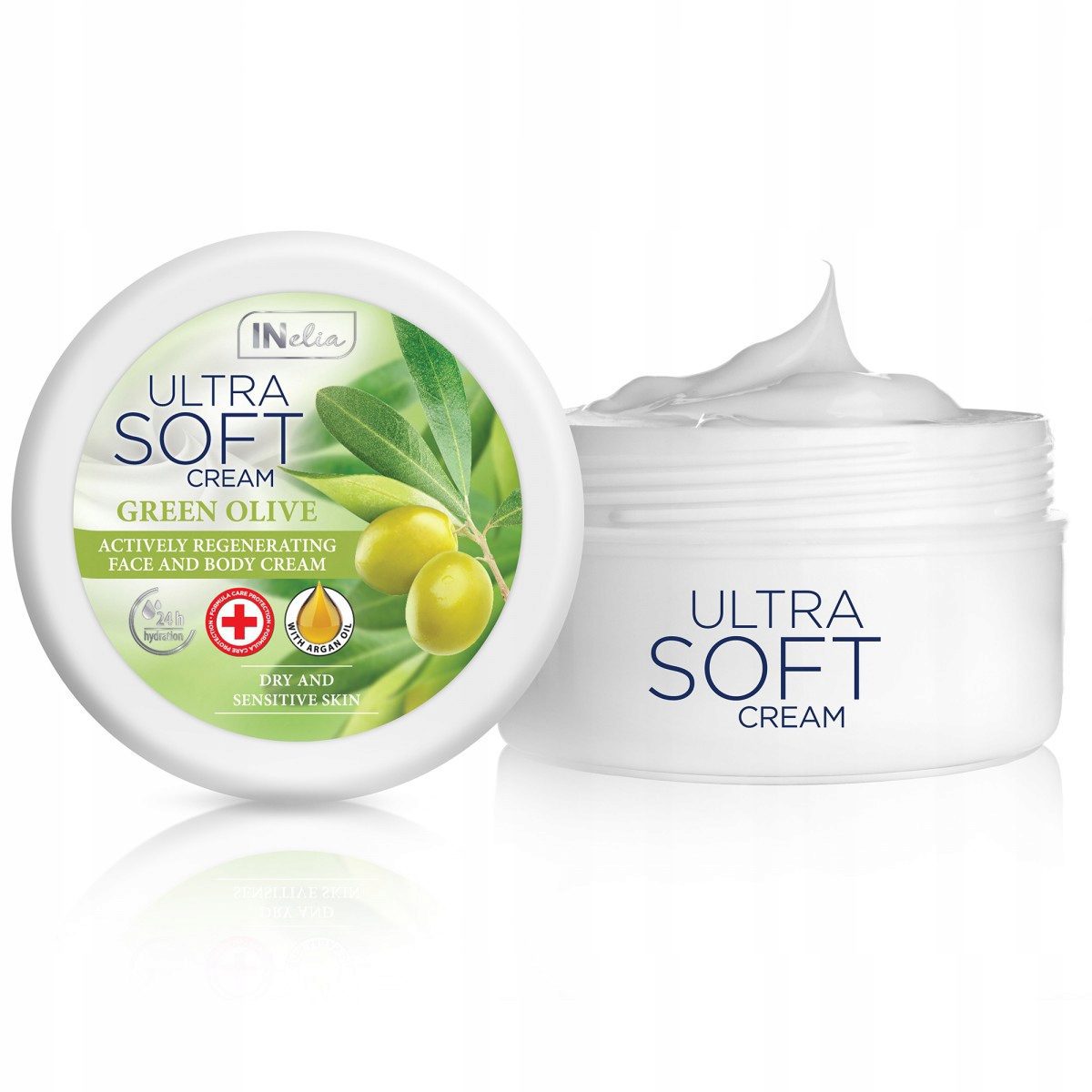 Inelia Ultra Soft Cream Zielona Oliwka