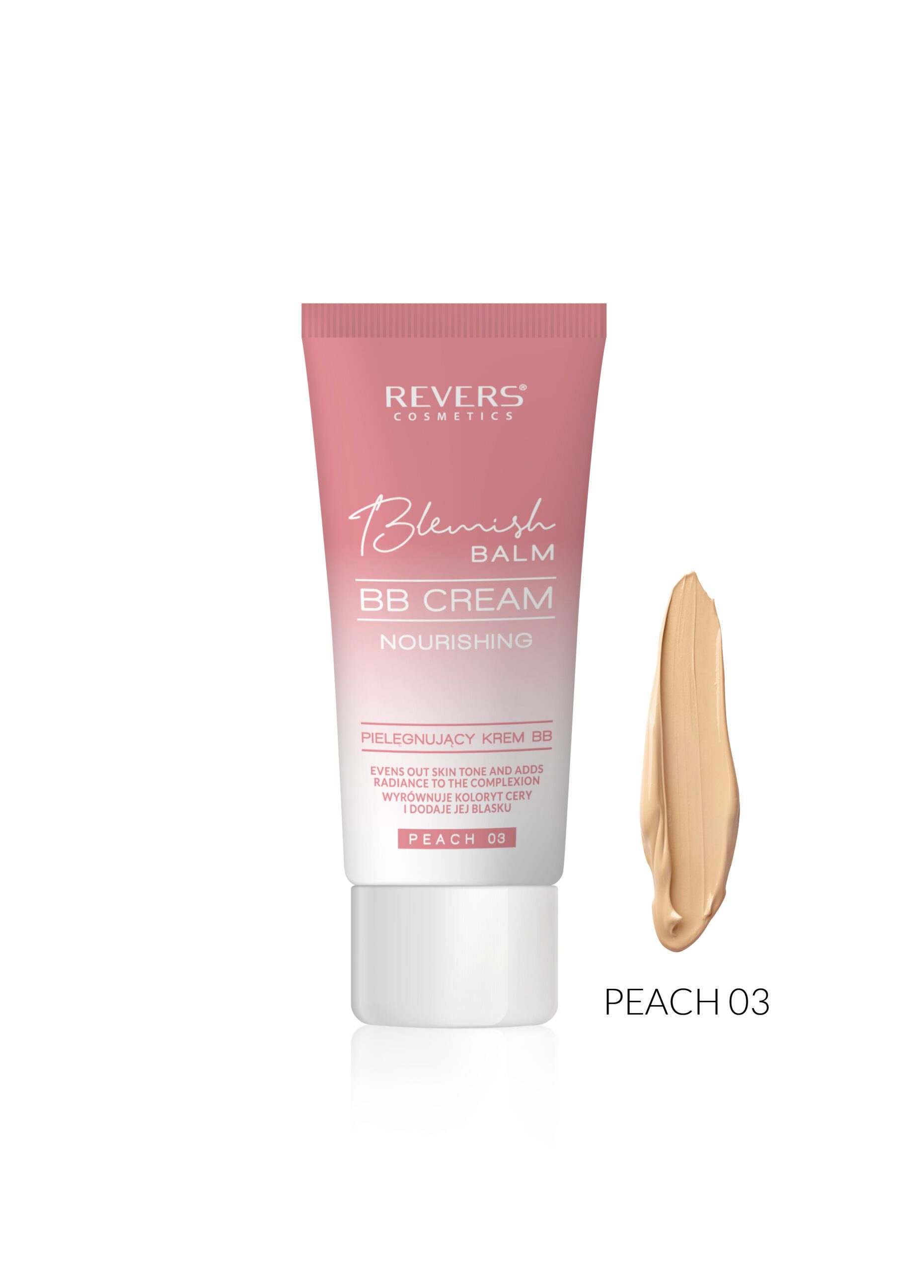 Krem BB nawilżający REVERS 03 Peach