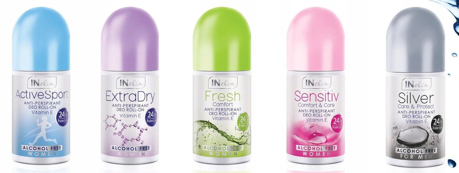 Inelia Roll-On Women Extra Dry Vit. E - obrazek 2