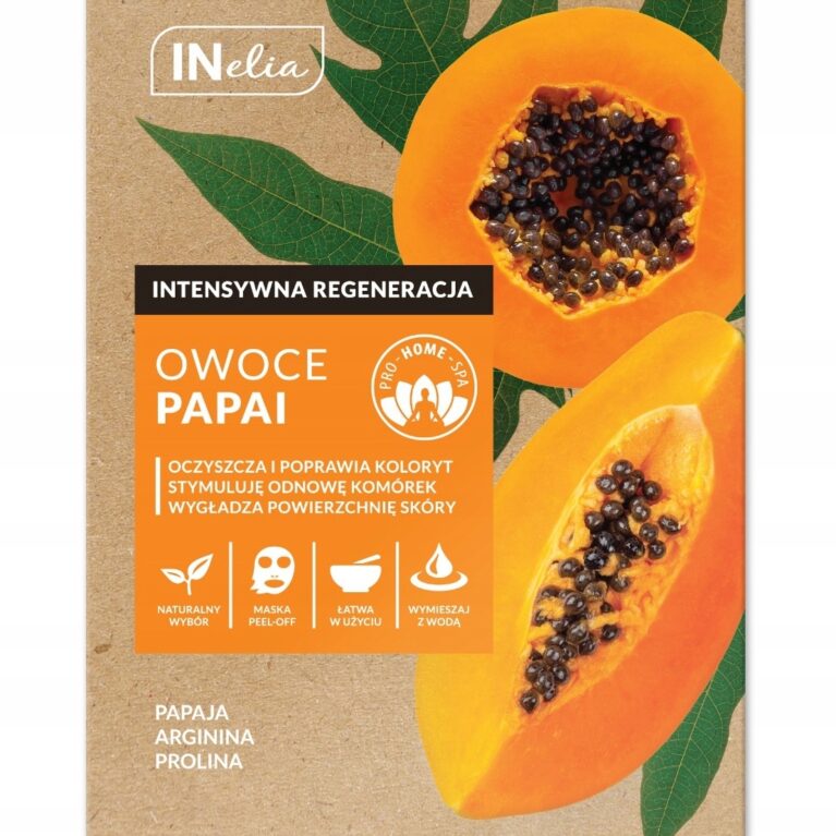 Inelia Peel-Off maseczka Papaia