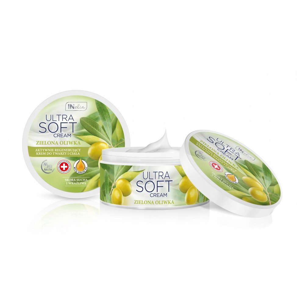 Inelia Ultra Soft Cream Zielona Oliwka - obrazek 2