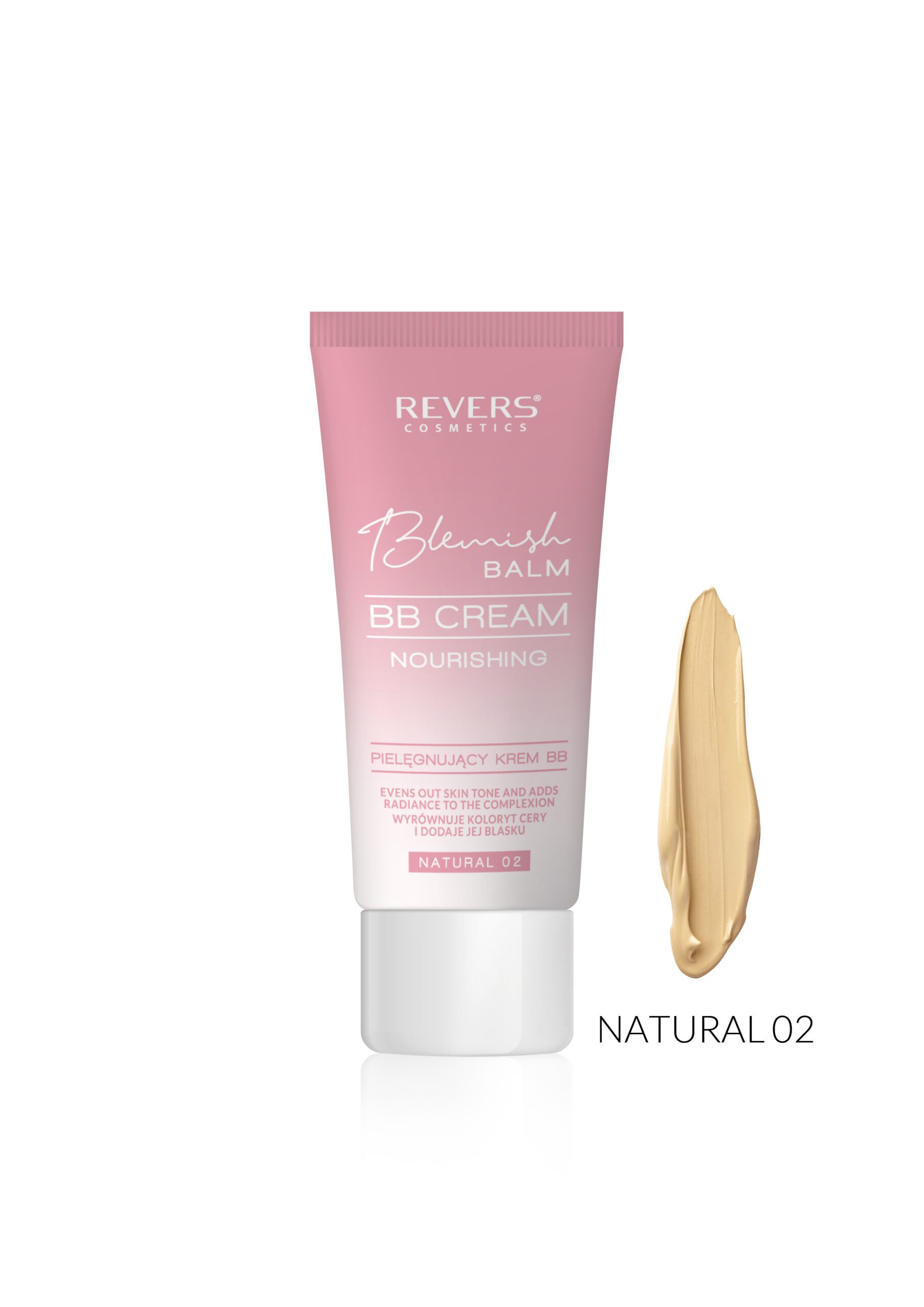 Krem BB nawilżający REVERS 02 Natural