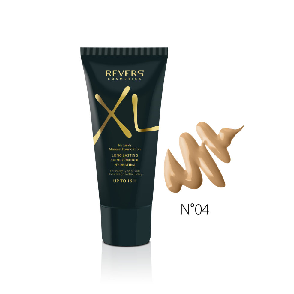 Podkład REVERS XL Mineral Up To 16H 04 Honey