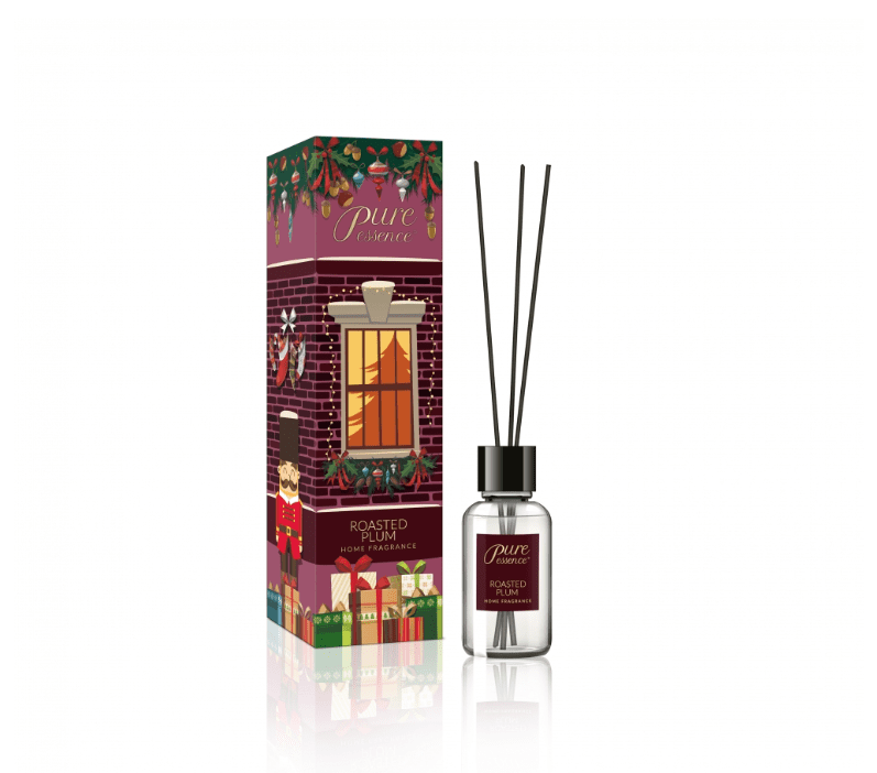 Pure Essence Świąteczny dyfuzor zapachowy Pieczona Śliwka 25 ml