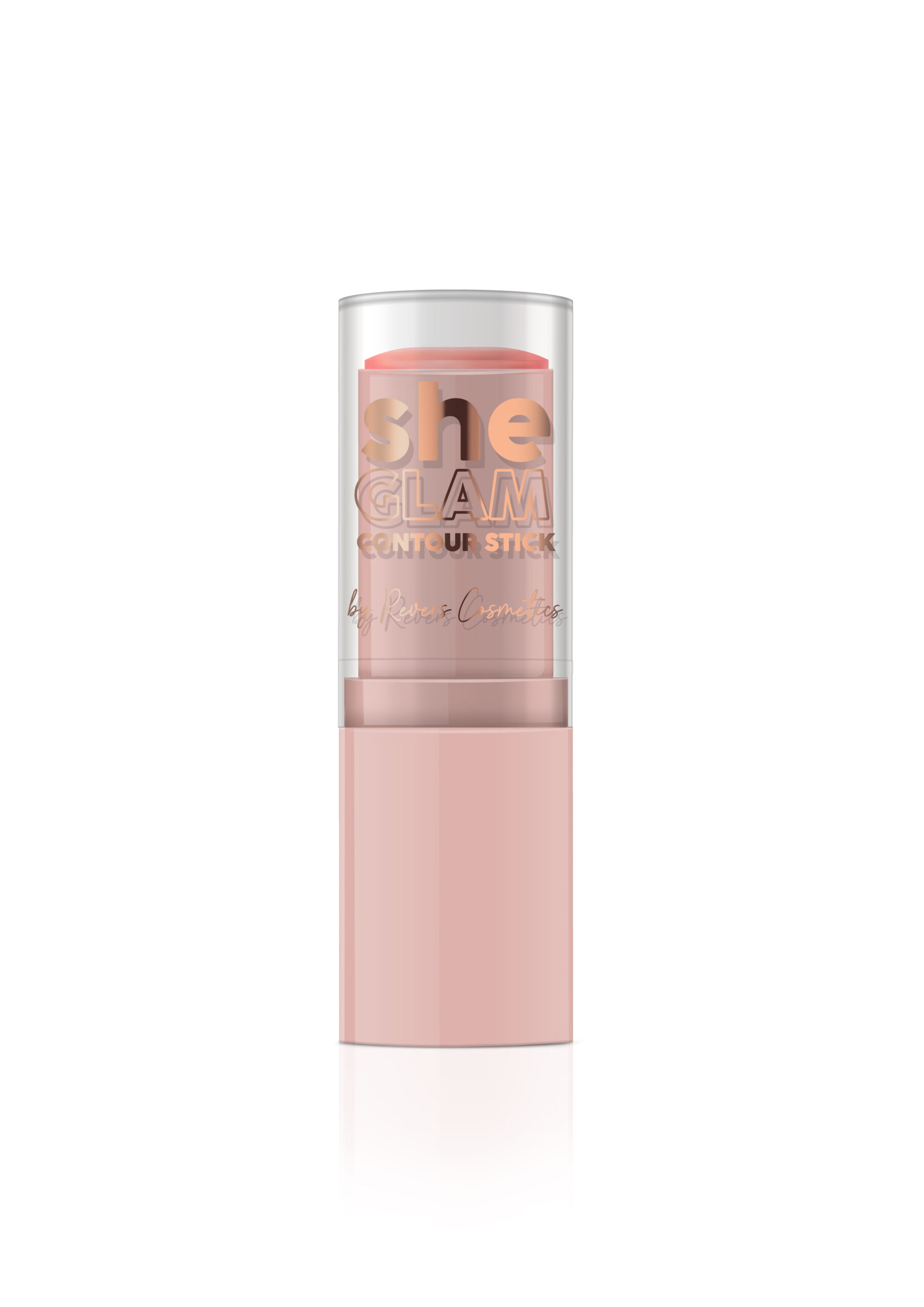 Bronzer w sztyfcie 01 Milk Chocolate SHEGLAM – chłodny odcień do konturowania - obrazek 2