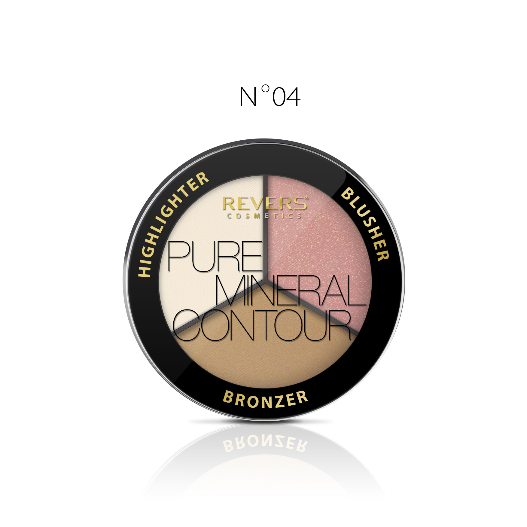 Paleta do konturowania twarzy Revers PURE MINERAL CONTOUR