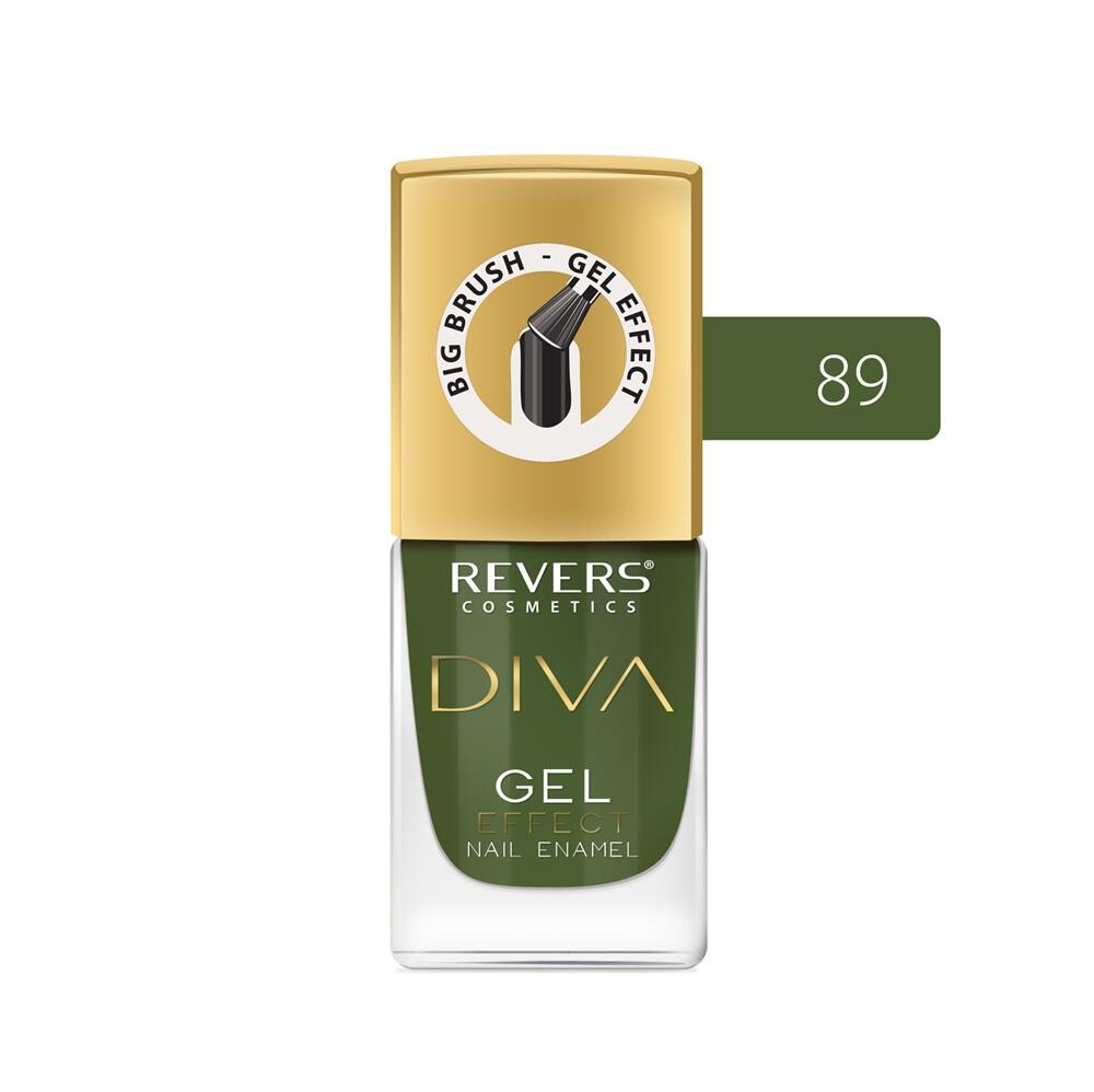 Lakier do paznokci Revers Diva nr 89 efekt żelowy