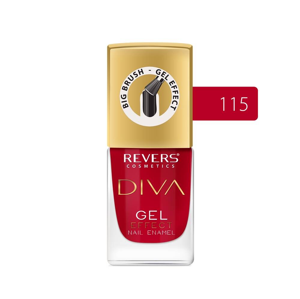 Lakier do paznokci Revers Diva nr 115 efekt żelowy