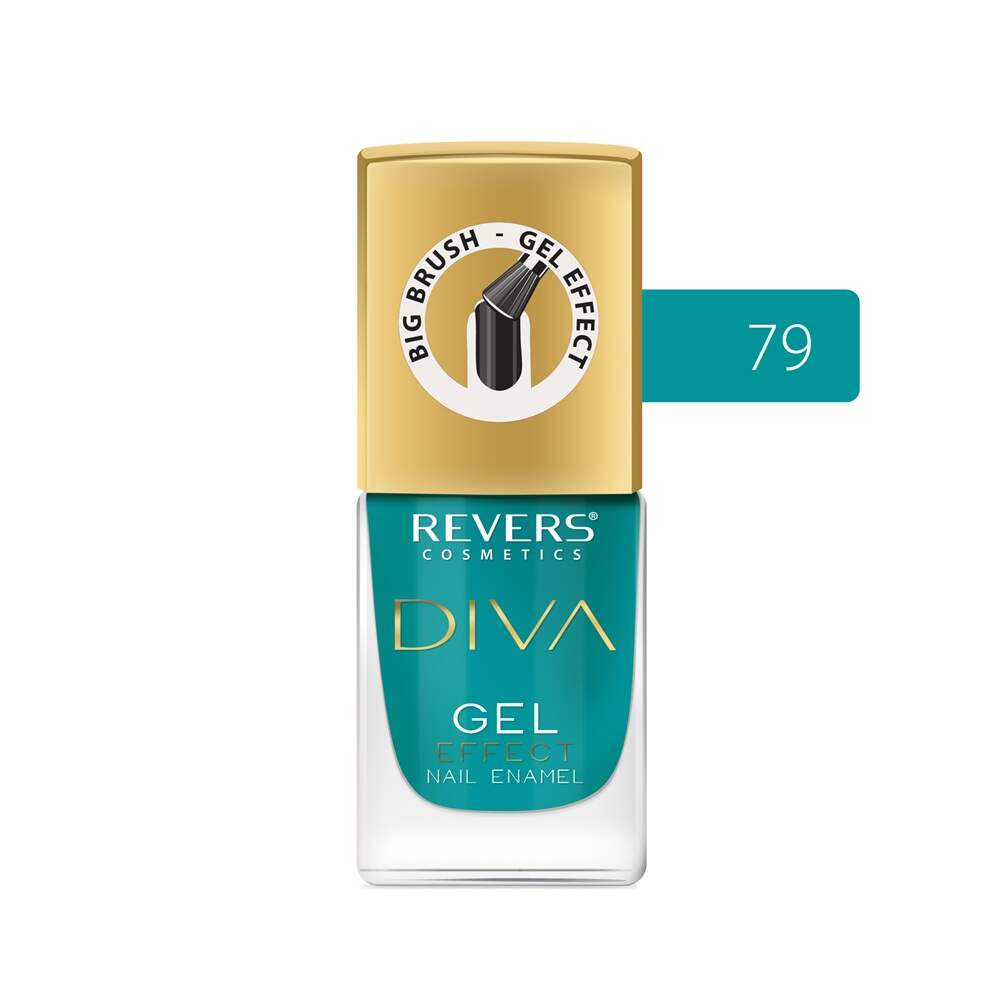 Lakier do paznokci Revers Diva nr 79 efekt żelowy