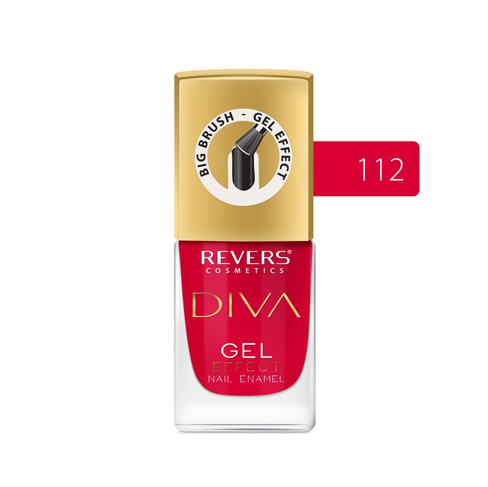 Lakier do paznokci Revers Diva nr 112 efekt żelowy