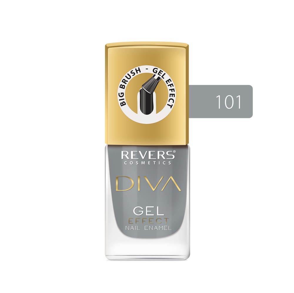 Lakier do paznokci Revers Diva nr 101 efekt żelowy