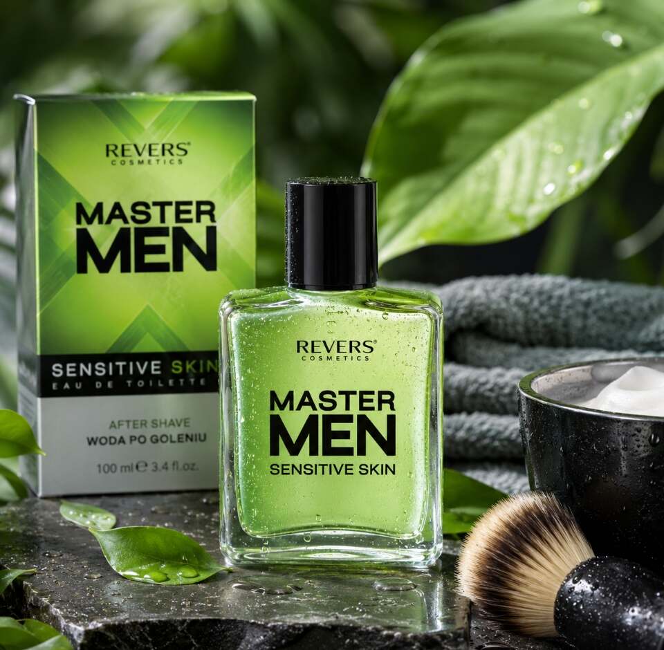 Woda po Goleniu Revers Master Men Sensitive Skin - obrazek 2