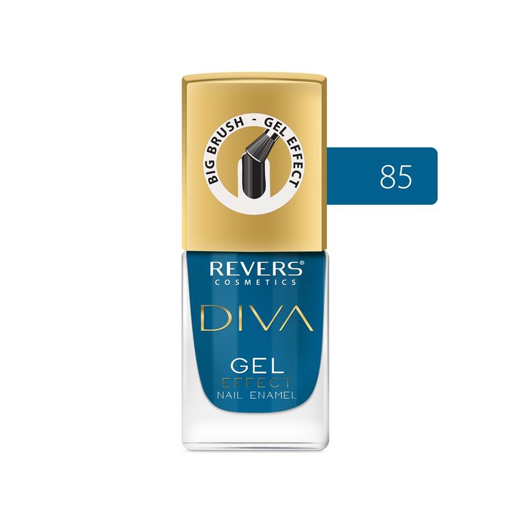 Lakier do paznokci Revers Diva nr 85 efekt żelowy