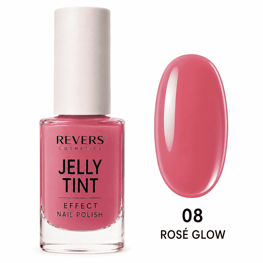 Lakier do paznokci Revers Jelly Tint 08 efekt jelly