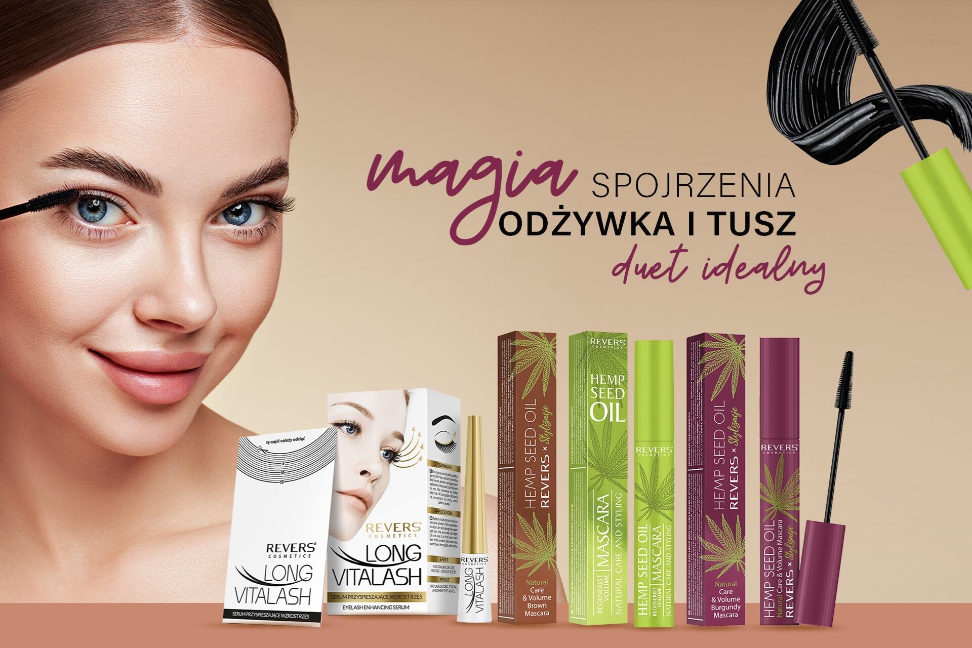 Kosmetyki Revers Cosmetics do pielęgnacji i stylizacji włosów