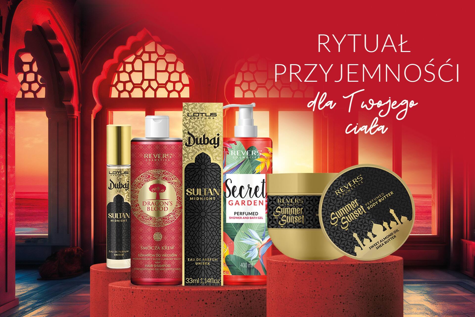 Revers Cosmetics i Lotus Parfums – kosmetyki pielęgnacyjne i orientalne perfumy dla ciała