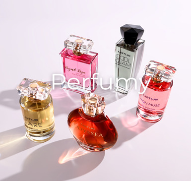 Perfumy Revers Cosmetics – kolekcja eleganckich flakonów perfum damskich i męskich.