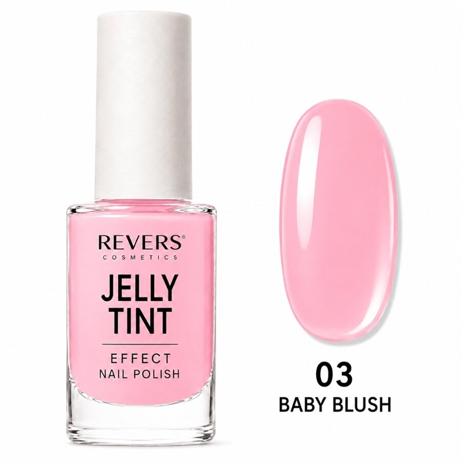 Lakier do paznokci Revers Jelly Tint 03 efekt jelly