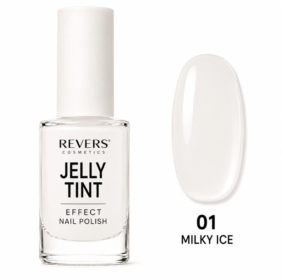 Lakier do paznokci Revers Jelly Tint 01 efekt jelly